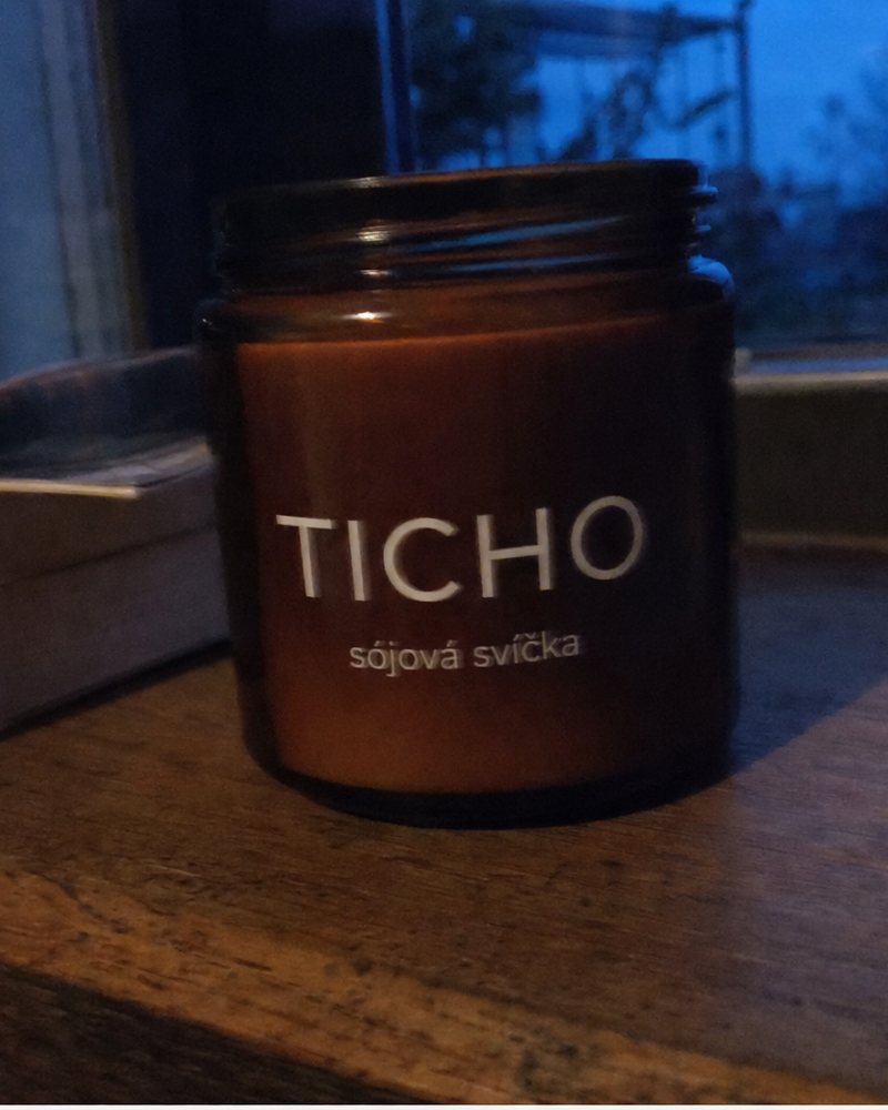 Původní amatérská fotka svíčky